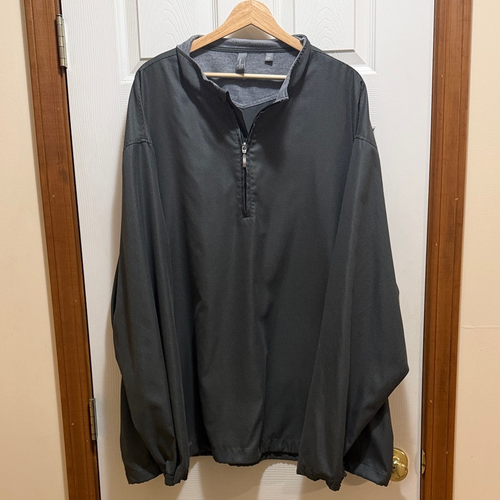 Ashworth Men's Charcoal Windbreaker Jacket